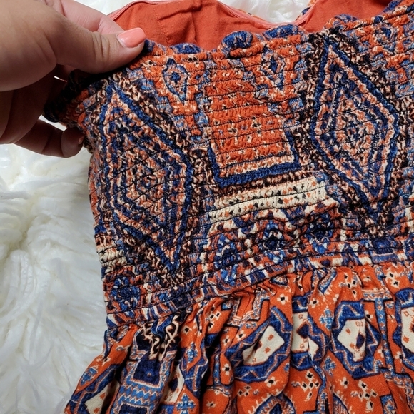 Xhilaration Strapless Abstract Dress - Picture 6 of 7